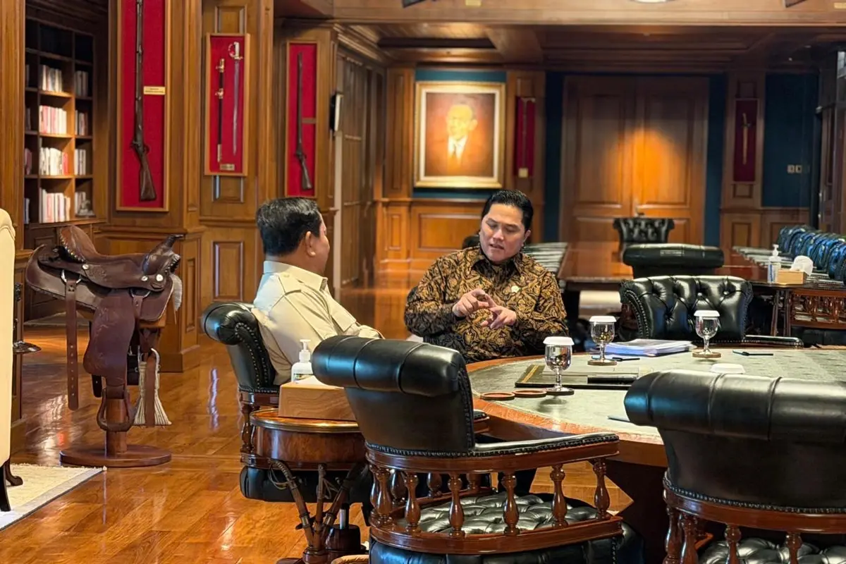 Menpora Erick Thohir Lapor ke Presiden Prabowo, Bahas Akademi Olahraga hingga Literasi Atlet