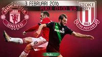 Manchester United vs Stoke City (Bola.com/Samsul Hadi)