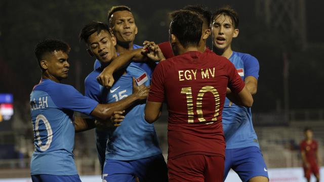 Timnas Indonesia U-22 Vs Singapura U-22