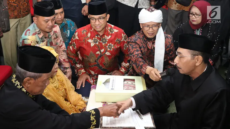 Nikah Massal di Malam Tahun Baru