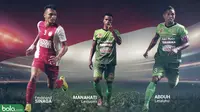 Trivia 3 Pemain yang Terlupakan dari Timnas Indonesia: Ferdinand Sinaga, Manahati Lestusen, dan Abduh Lestaluhu (Bola.com/Adreanus Titus)