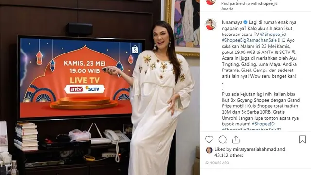Luna Maya (Foto: Instagram)