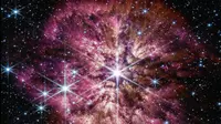 NASA Tangkap Gambar Bintang Sebelum Meledak. (Sumber: webbtelescope.org dan Daily Star)