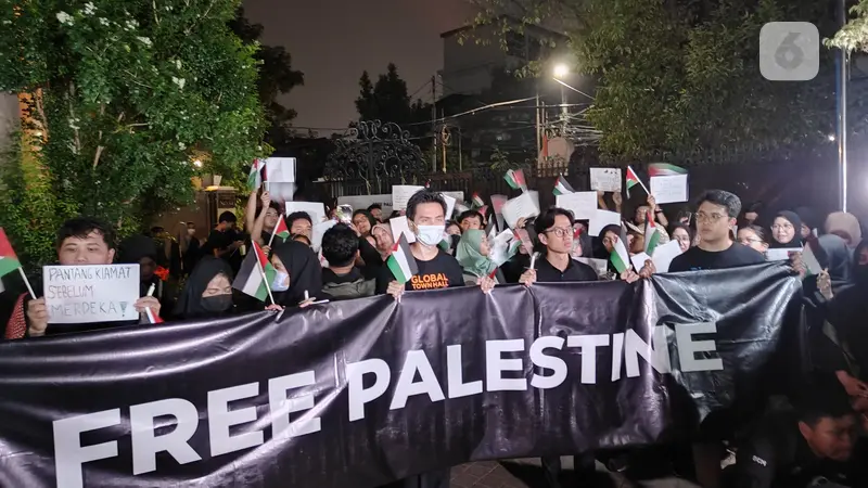 Aksi Solidaritas untuk Warga Palestina