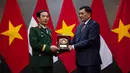 Kerja sama Indonesia dan Vietnam telah terjalin sejak 1955. (Aditya Irawan/AFP)