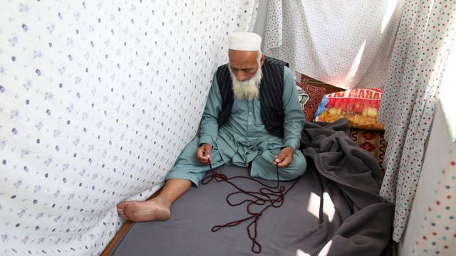 Intip Muslim Afghanistan Itikaf di Bulan Ramadan