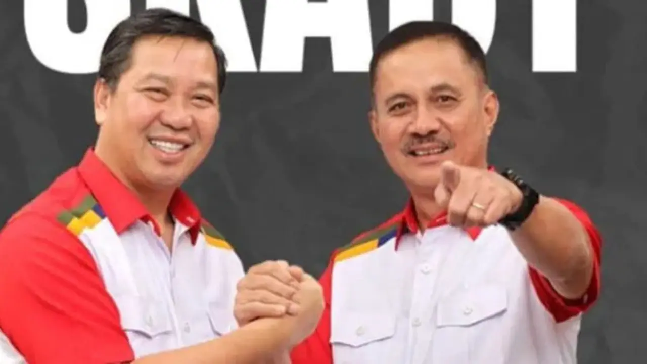 Pasangan Calon Gubernur dan Wakil Gubernur Sulawesi Utara, Steven Kandouw–Alfrets Deny Tuejeh (SK-ADT) (Istimewa)