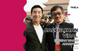 Apakah kamu masih ingat video Jackie Chan yang ramai di media sosial tentang warisan dan anaknya? Jangan mudah kegocek, cek faktanya di sini yuk!