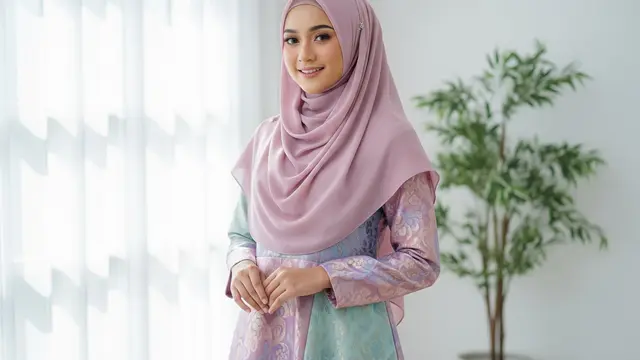 Maxi Dress A-Line Warna Pastel
