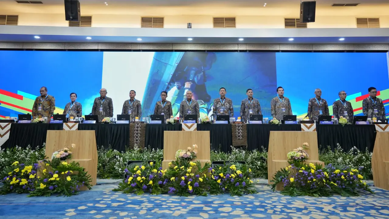 RUPSLB PT Perusahaan Gas Negara Tbk yang digelar pada Senin (29/12/2025). (Dok PGAS)