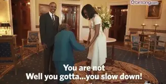 Barack Obama Sambut Wanita Berusia 106 Tahun di Gedung Putih