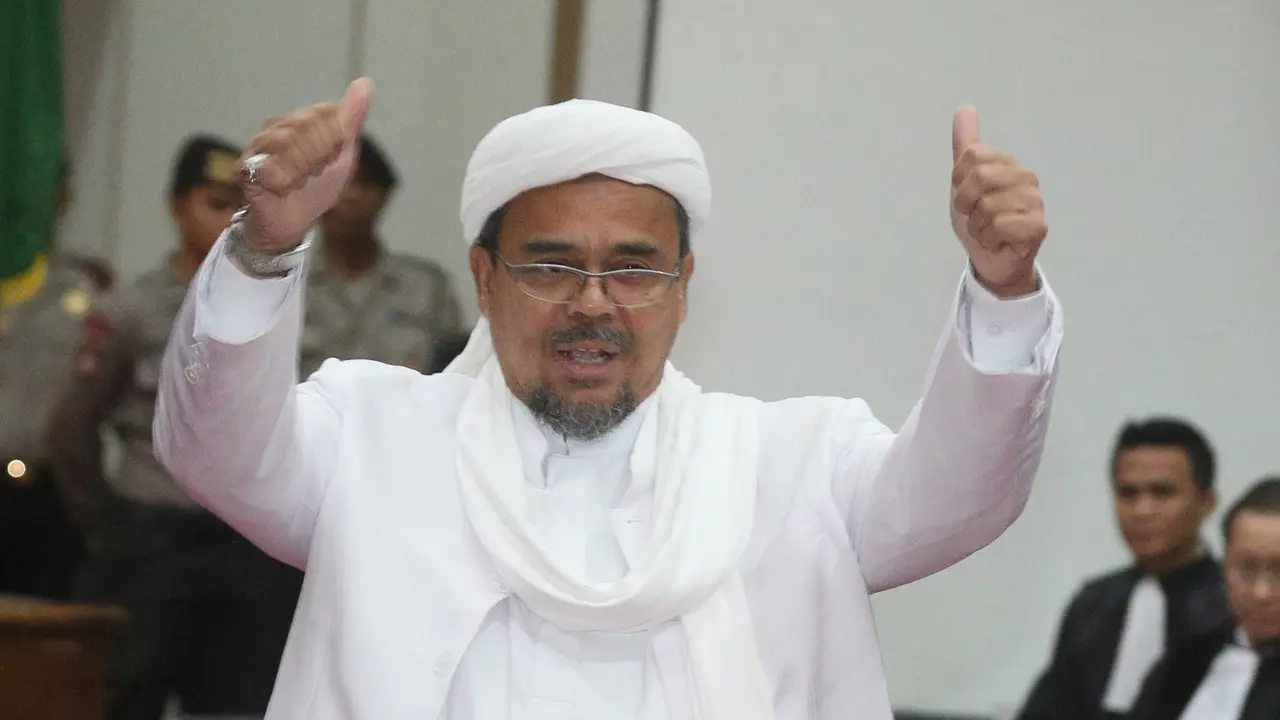 Rizieq Shihab Jadi Saksi di Sidang Ahok