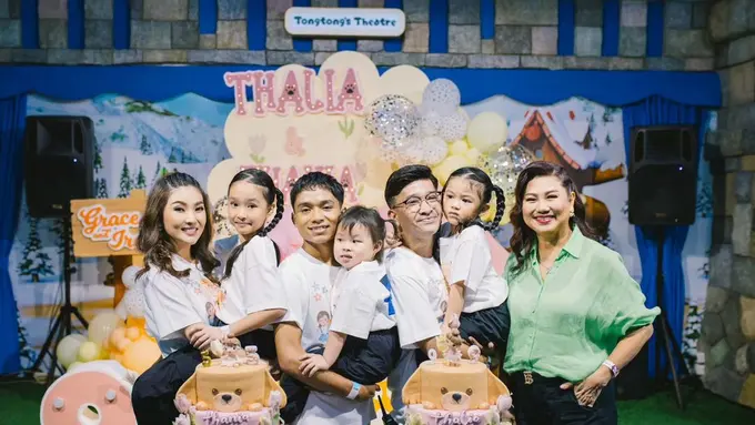 Potret keluarga Sarwendah dan Ruben Onsu sebelum gugatan cerai dilayangkan (Sumber: Instagram/@sarwendah29)