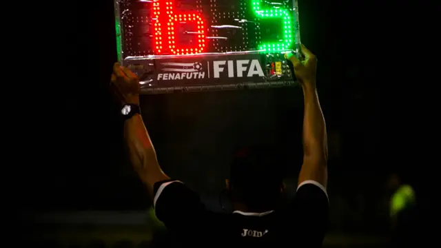 Ilustrasi wasit, pergantian pemain