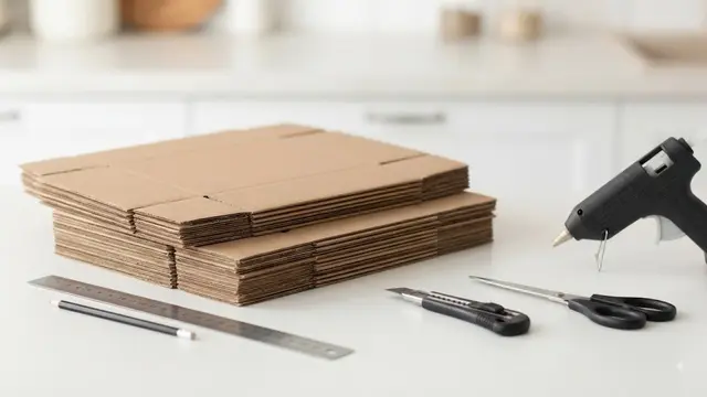 Cara Membuat Organizer Dapur dari Kardus Bekas