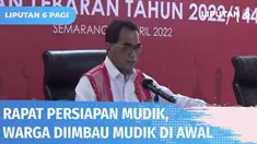 Pemerintah menggelar rapat koordinasi penyelenggaraan angkutan lebaran 2022. Dalam rapat diutarakan prediksi puncak arus mudik terjadi tanggal 28 April-1 Mei. Pemerintah mengimbau masyarakat untuk mudik lebih awal.