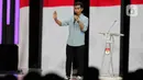 Calon Wakil Presiden nomor urut 2, Gibran Rakabuming Raka saat debat keempat Capres-Cawapres Pemilu 2024 di Jakarta Convention Center (JCC), Jakarta. (Liputan6.com/Angga Yuniar)