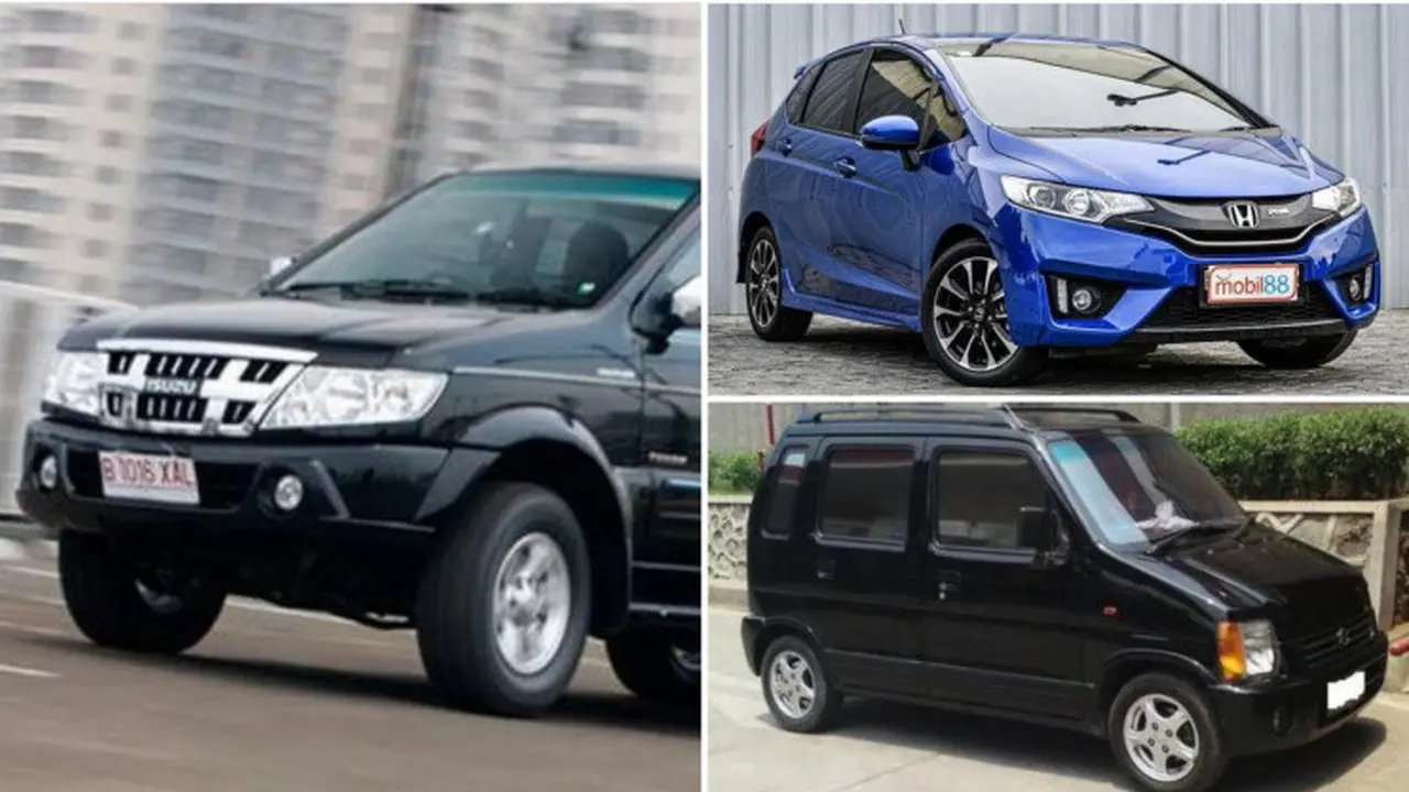 Mobil yang disuntik mati sepanjang 2021 di Indonesia