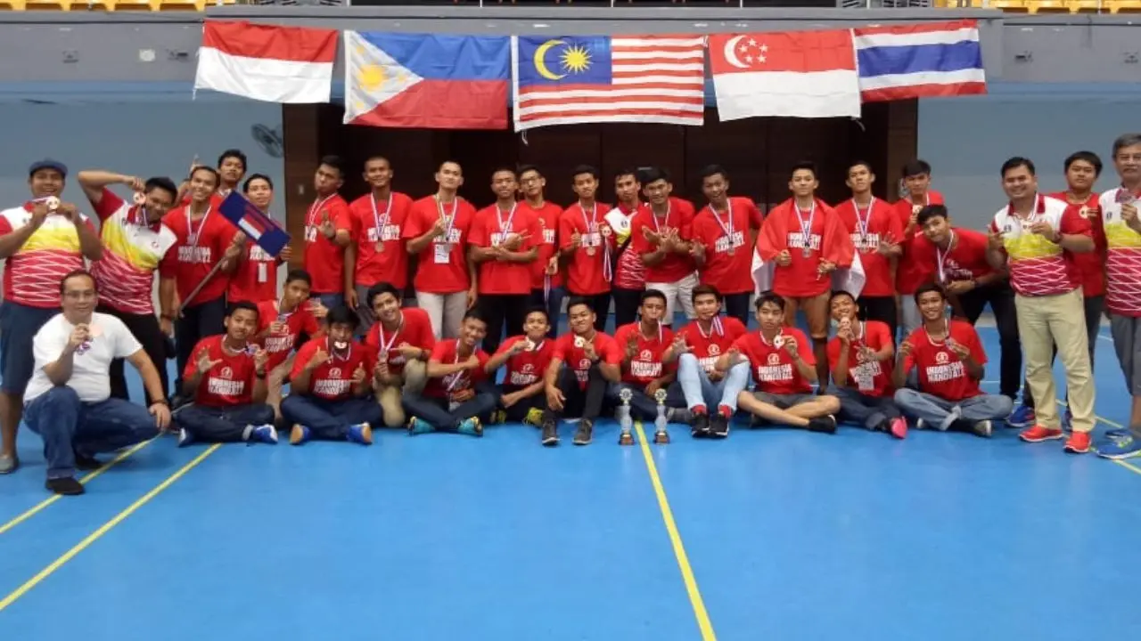 Timnas bola tangan junior Indonesia