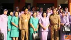 Citizen6, Slipi: Dalam kesempatan tersebut Ketua Umum IKKT Pragati Wira Anggini juga memberikan bingkisan secara simbolis kepada anak - anak yang disunat serta kepada pihak RS. (Pengirim: Badarudin Bakri)
