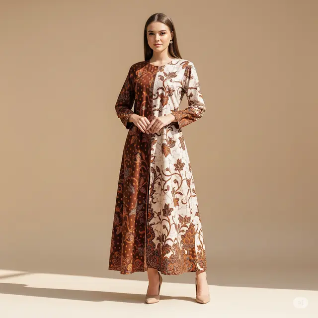 9 Model Batik Wanita Lengan Panjang untuk Kondangan yang Elegan dan Stylish