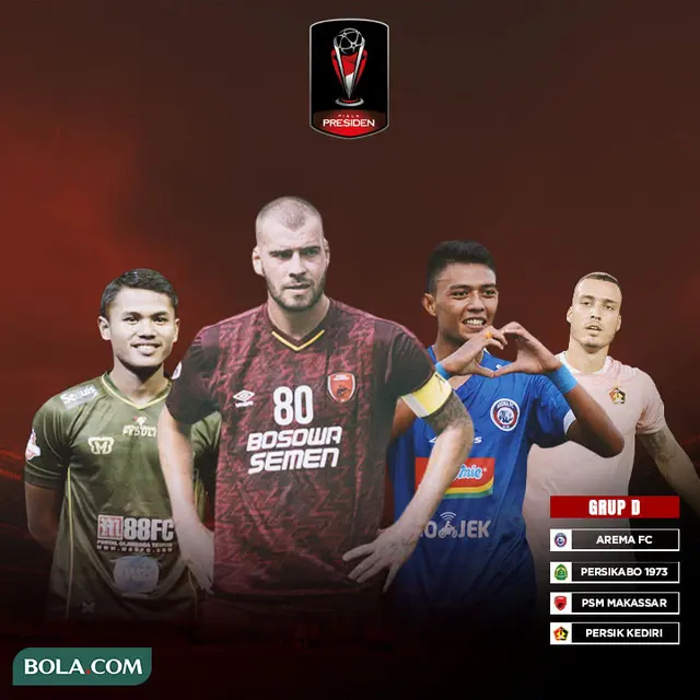 Piala Presiden 2022 - Ilustrasi Grup D