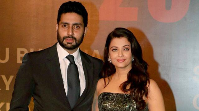 Abhishek Bachchan met gracieuze, vrouw  