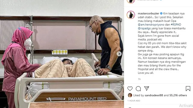 Deddy Corbuzier (Foto: Instagram/@mastercorbuzier)