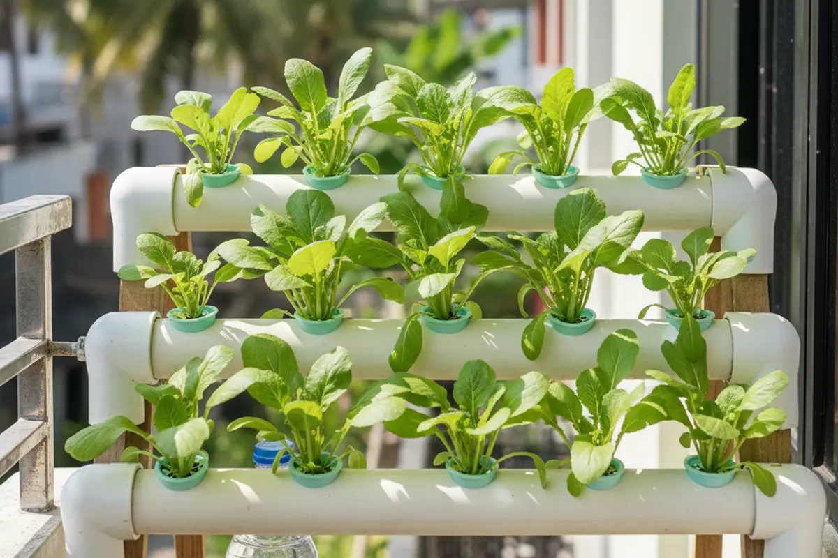 Model Kebun Mini untuk Hemat Belanja. Gemini