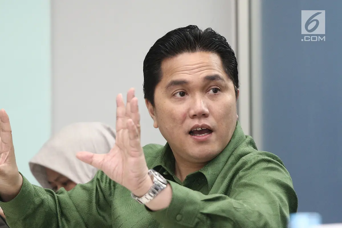 Safari Media, Erick Thohir Sambangi Kantor Liputan 6