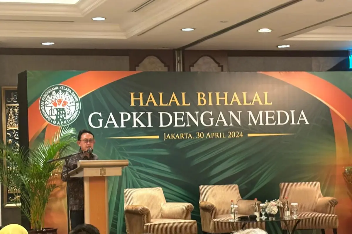 Ketua Umum Gabungan Pengusaha Kelapa Sawit Indonesia (Gapki) Eddy Martono. (Foto: Liputan6.com/Tira Santia)