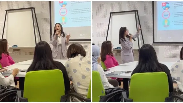 6 Momen Prilly Latuconsina Mengajar Jadi Dosen Praktisi di UGM, Banjir Pujian