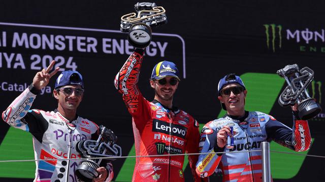 Francesco Bagnaia Tampil Tercepat pada Balapan MotoGP Catalunya 2024