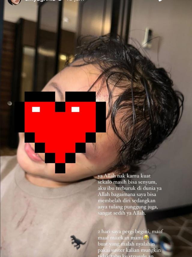 Unggahan Aghnia Punjabi. (Foto: Dok. Instagram @emyaghnia)