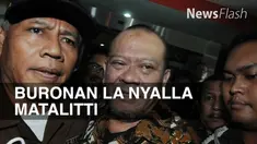 La Nyalla Mattalitti lihai bersembunyi. Selama di Singapura keberadaan dia tak terdeteksi.