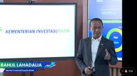 Menteri Investasi/kepala BKPM Bahlil Lahadalia (dok: Tira)
