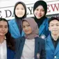 Tim IO SV Undip: Maya Qisthina Gaissani, Vierina Putri Anindya, Maura Nur Aulia, Arnetha Putri Ariyani, dan Afif Zanuar Ardiansyah. Foto: dokpri