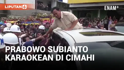 VIDEO: Prabowo Karaokean Bareng Mantan KSAD Dudung Abdurachman