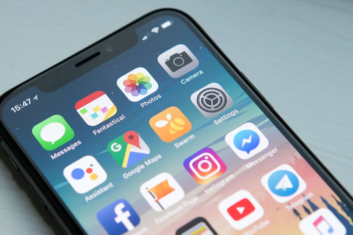 Ilustrasi aplikasi smartphone