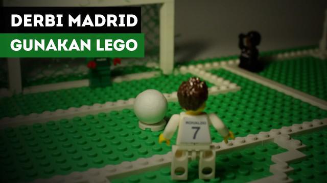 Reka ulang antara Atletico Madrid Vs Real Madrid menggunakan medium Lego dalam pembuatan video ini.