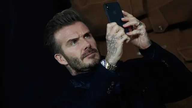 David Beckam dan Bella Hadid Nonton Bareng PSG VS Real Madrid