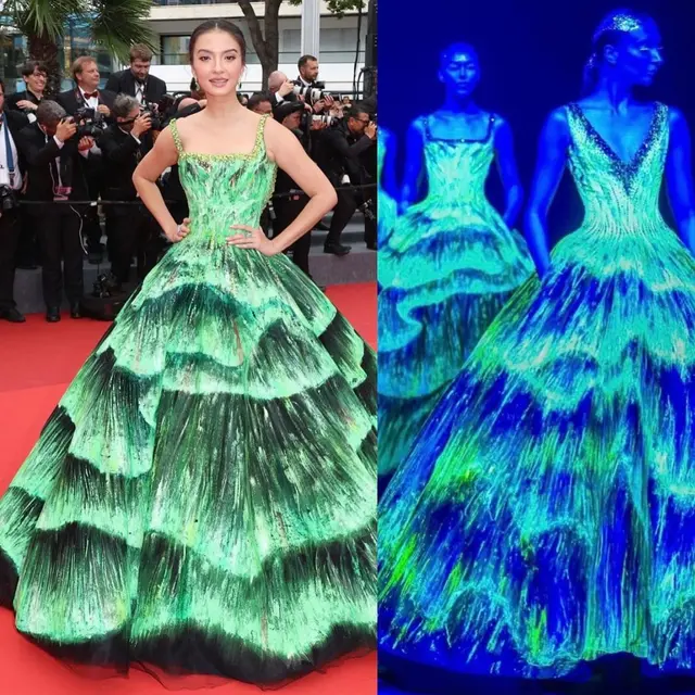 6 Gaya Raline Shah dalam Cannes Film Festival yang Menuai Banyak Sorotan