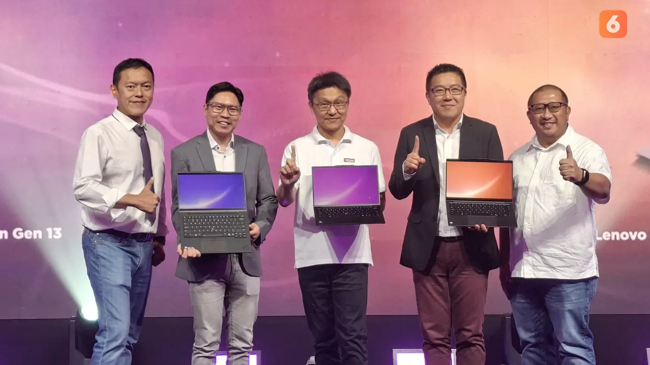 Peluncuran Laptop Lenovo Aura Edition. Liputan6.com/Reanthonio Oktovier Sinanu