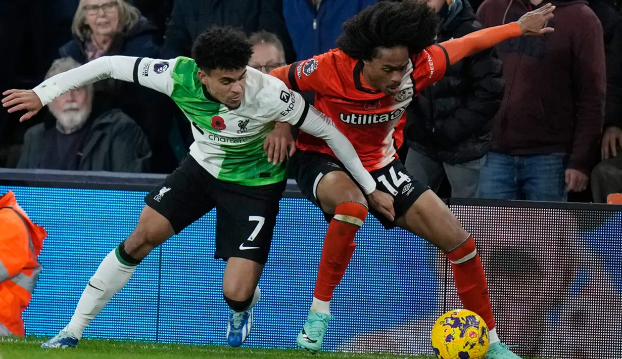 Liverpool tampil dominan pada laga ini. (Alastair Grant)