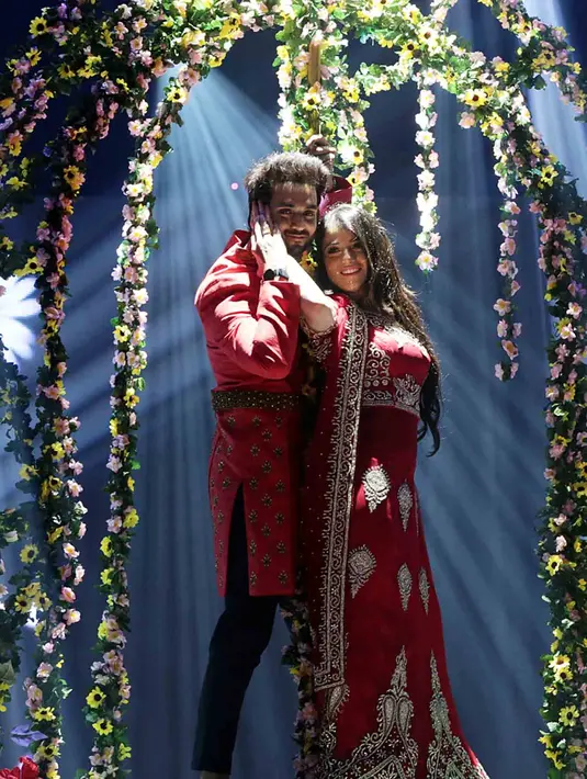 Nama Shakti Arora dan Radhika Madan memang tengah digandrungi masyarakat, terlebih mereka berdua adalah bintang pemeran seria Bollywood Ranveer dan Ishani yang tayang di Indosiar.  (Deki Prayoga/Bintang.com)