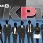 Banner Infografis Daftar 20 Calon Pimpinan (Capim) KPK dan 20 Calon Dewan Pengawas (Dewas) KPK, serta Jadwal Tes Wawancara dan Kesehatan (Liputan6.com/Abdillah)