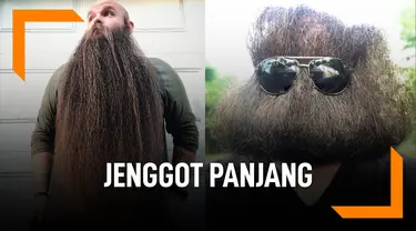 Pria Ini Punya Jenggot, Panjangnya Mencapai Pinggang