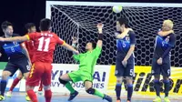 Vietnam menaklukkan Jepang pada perempat final Piala Asia Futsal 2016 di Taskent, Rabu (17/2/2016). (dok. The AFC)