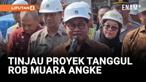  Pramono Anung Tinjau Proyek Tanggul Rob Muara Angke, Targetkan Rampung Akhir 2025