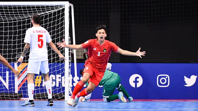Foto: Sikat Lebanon, Timnas Futsal Indonesia Buka Peluang Lolos ke Perempatfinal Piala Asia 2022